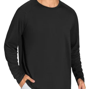 Men's Long Sleeve Soft Workout Shirts